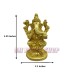 Ganesha Statue in Brass